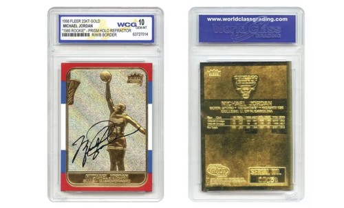 Michael jordan 1998 fleer 23k - 1998,