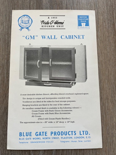 1953 advertising flyer - -, gm