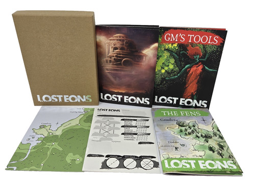 Lost eons rpg box - rpg, set